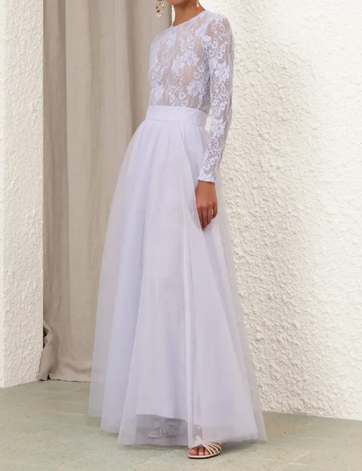 Tulle Maxi Skirt