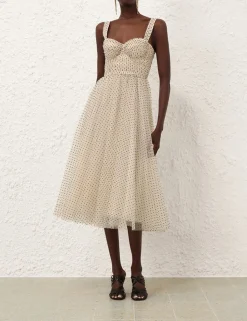 Tulle Midi Dress