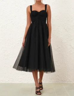 Tulle Midi Dress