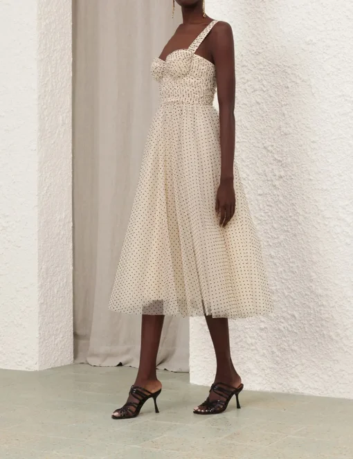 Tulle Midi Dress