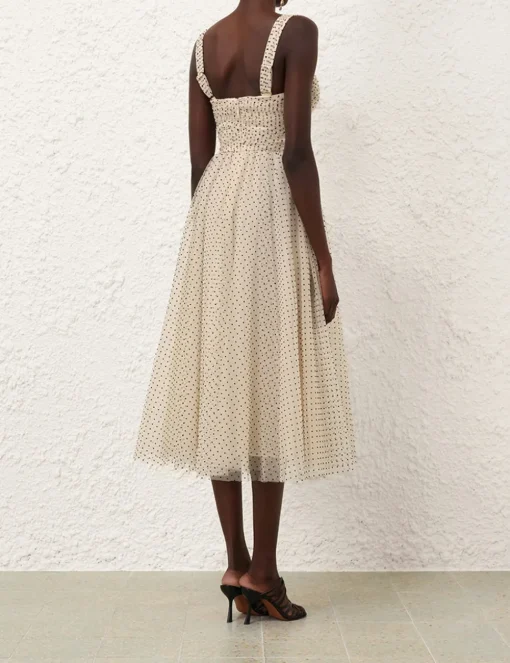 Tulle Midi Dress