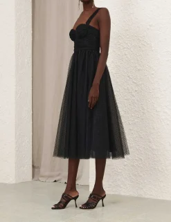 Tulle Midi Dress