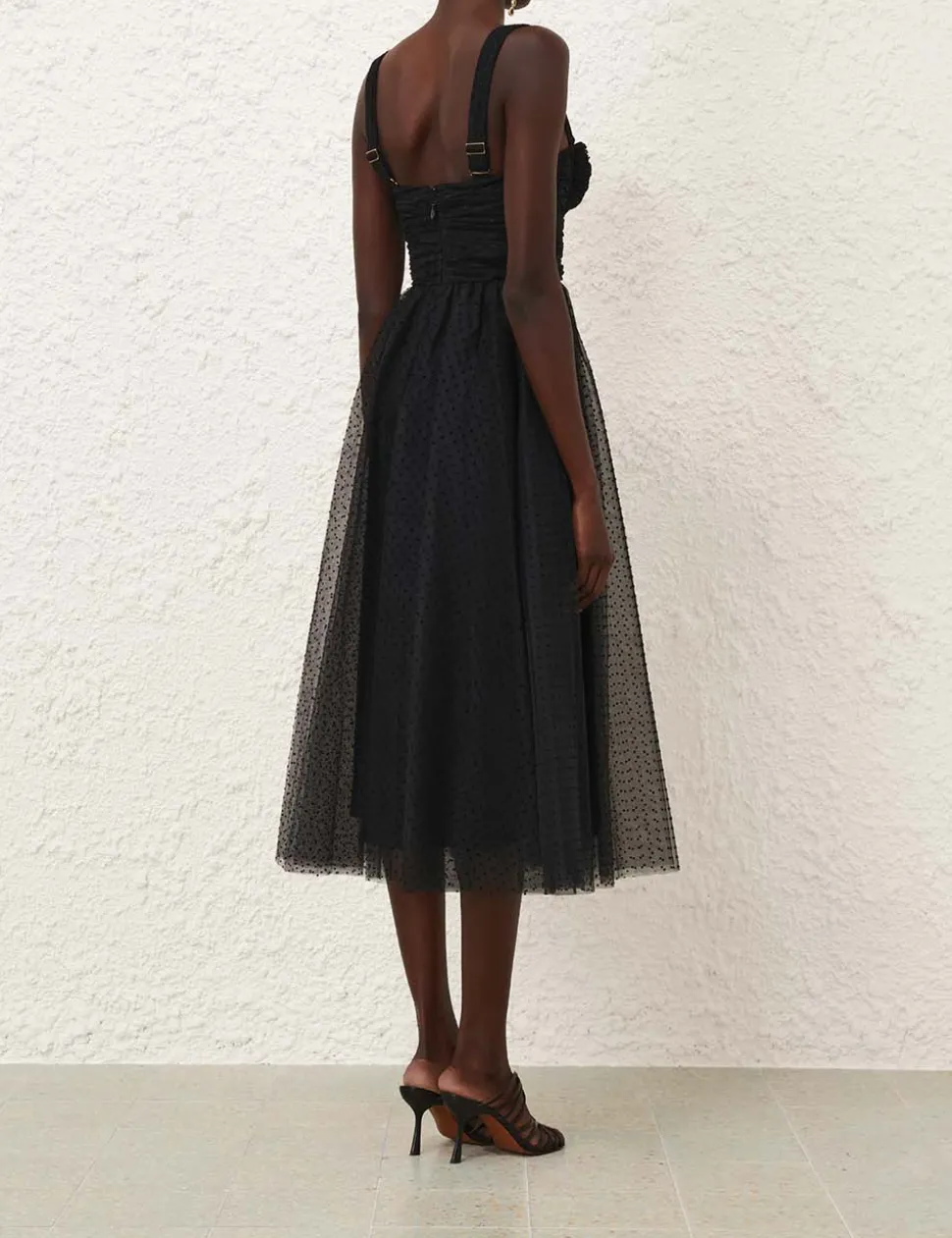 Tulle Midi Dress