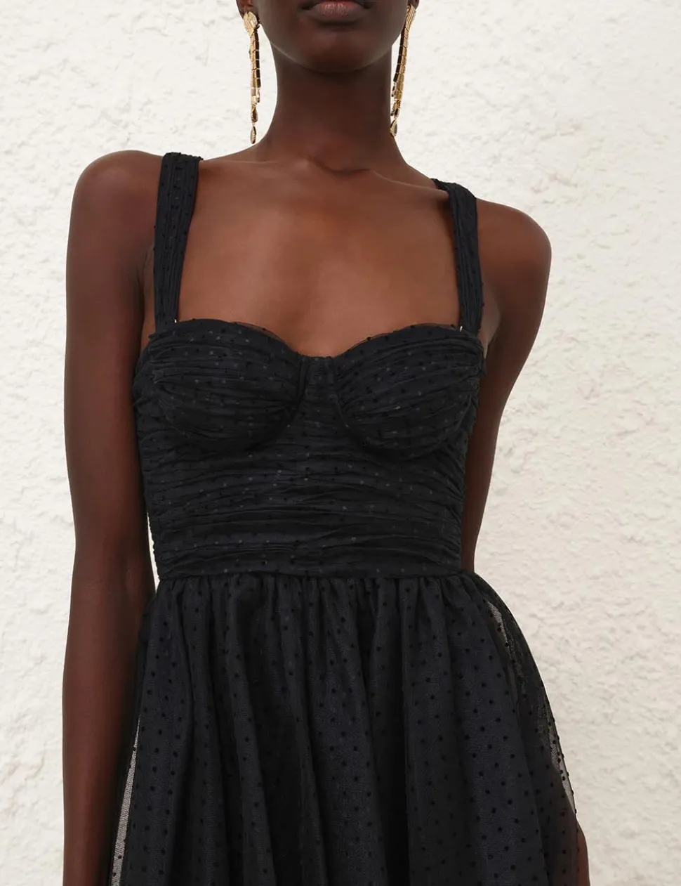 Tulle Midi Dress
