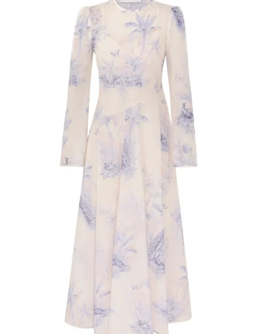 Waverly Asymmetric Long Dress