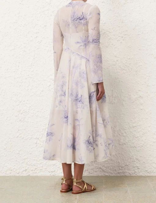 Waverly Asymmetric Long Dress