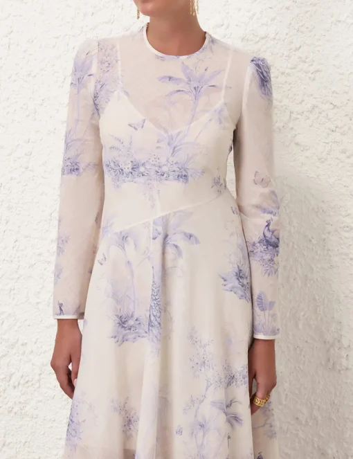Waverly Asymmetric Long Dress