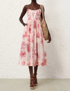 Waverly Corset Midi Dress