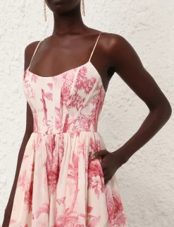 Waverly Corset Midi Dress