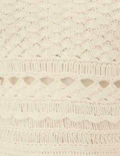 Waverly Crochet Crew Neck Top
