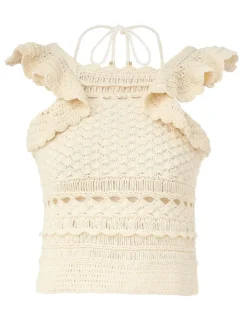 Waverly Crochet Halter Tank