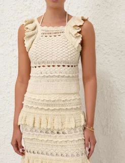 Waverly Crochet Halter Tank