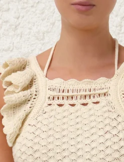 Waverly Crochet Halter Tank