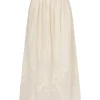 Waverly Embroidered Midi Skirt
