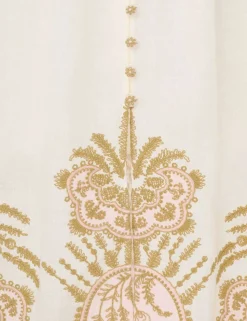 Waverly Embroidered Midi Dress