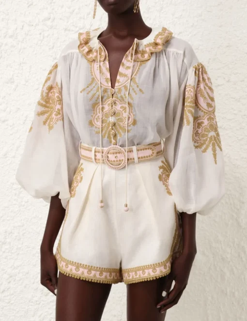 Waverly Embroidered Top