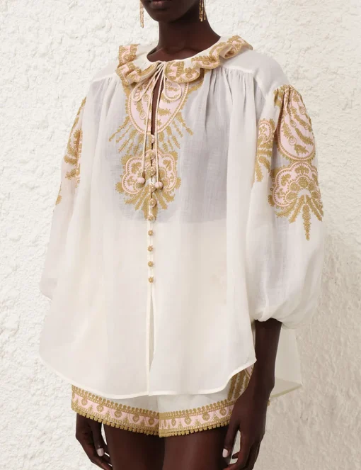 Waverly Embroidered Top