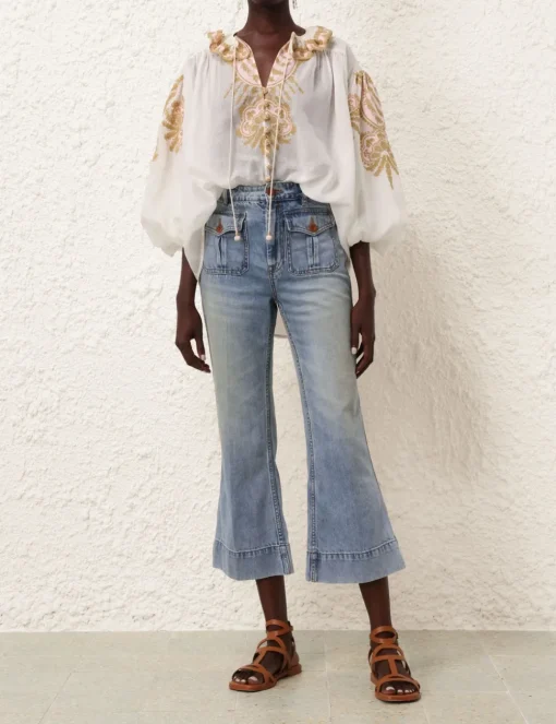 Waverly Embroidered Top
