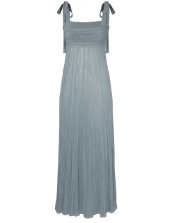 Waverly Metallic Tie Dress