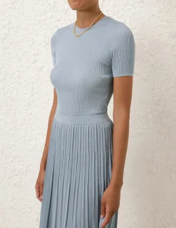 Waverly Rib Midi Skirt