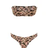 Waverly Texture Bandeau Bikini