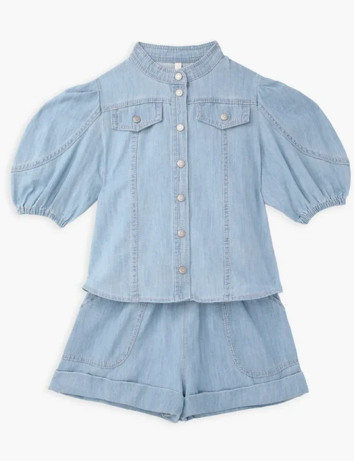Waverly Utility Denim Top