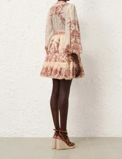 Waverly Wrap Mini Dress