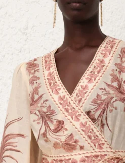 Waverly Wrap Mini Dress