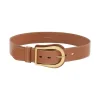 Wide Leather Belt 40