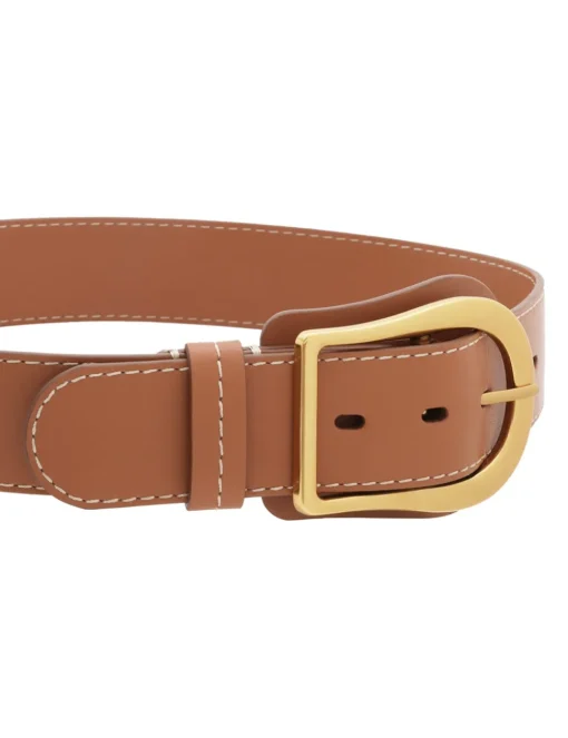 Wide Leather Belt 40