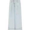 Wide Leg Denim Pant