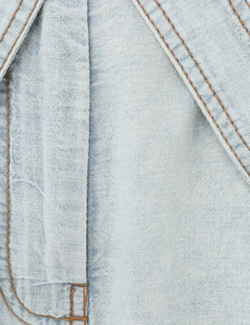 Wide Leg Denim Pant