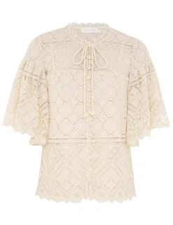 Wylie Crochet Blouse