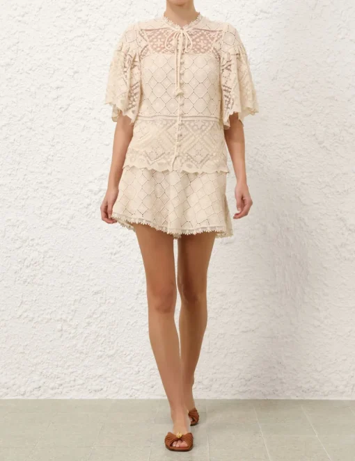 Wylie Crochet Short