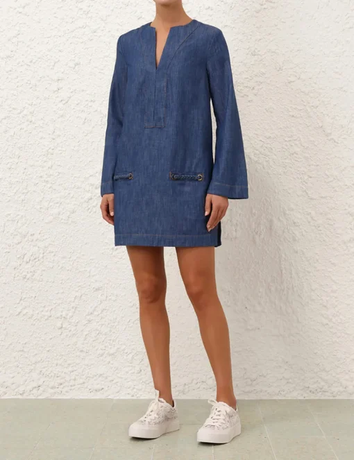 Wylie Denim Tunic Dress