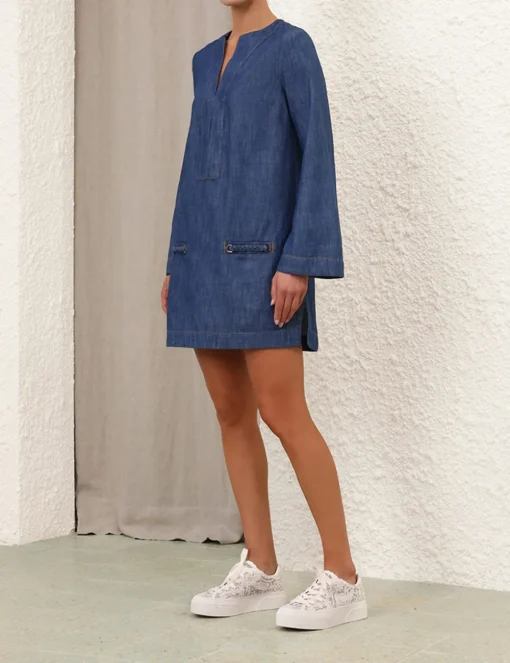 Wylie Denim Tunic Dress