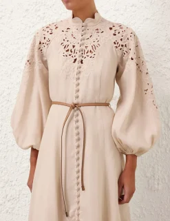 Wylie Embroidered Billow Dress