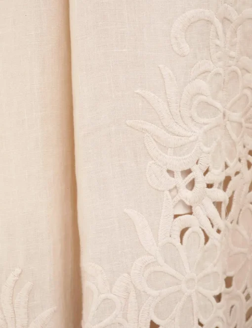 Wylie Embroidered Billow Dress