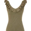 Wylie Frill V-Neck Top