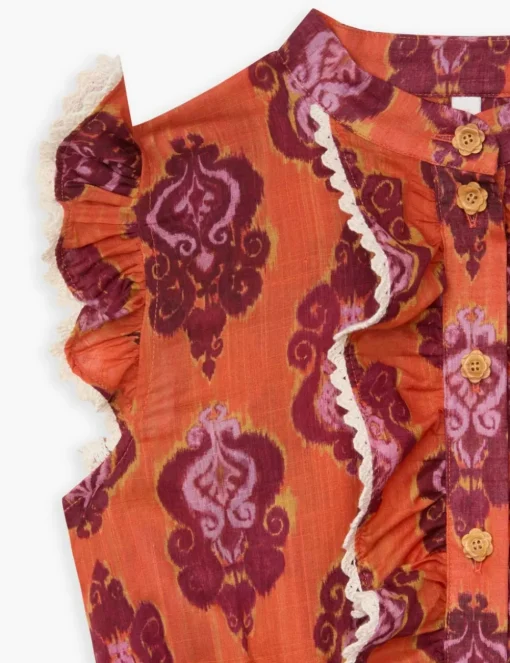 Wylie Kids Frill Playsuit
