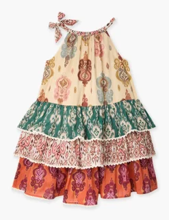 Wylie Kids Halter Tiered Dress