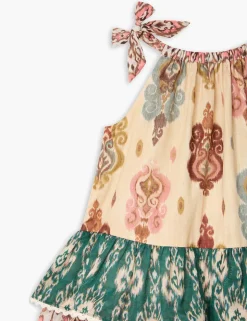 Wylie Kids Halter Tiered Dress