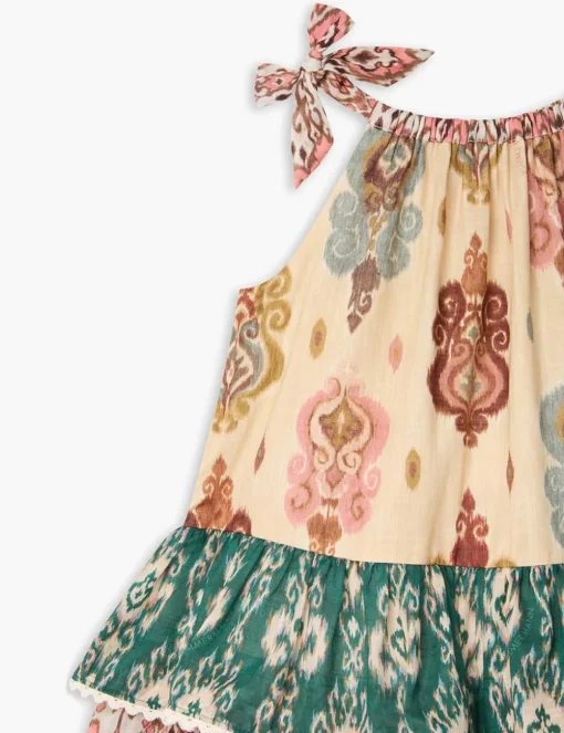 Wylie Kids Halter Tiered Dress