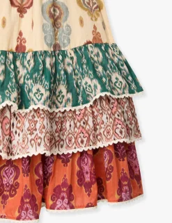 Wylie Kids Halter Tiered Dress