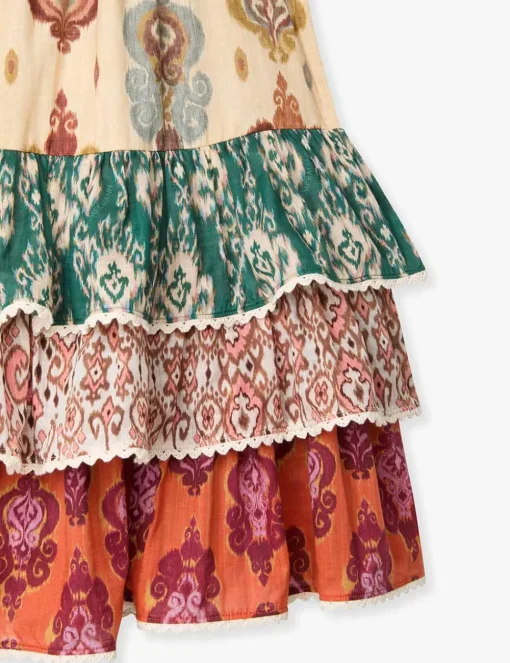 Wylie Kids Halter Tiered Dress
