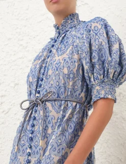 Wylie Lantern Midi Dress