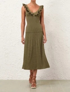 Wylie Rib Midi Skirt