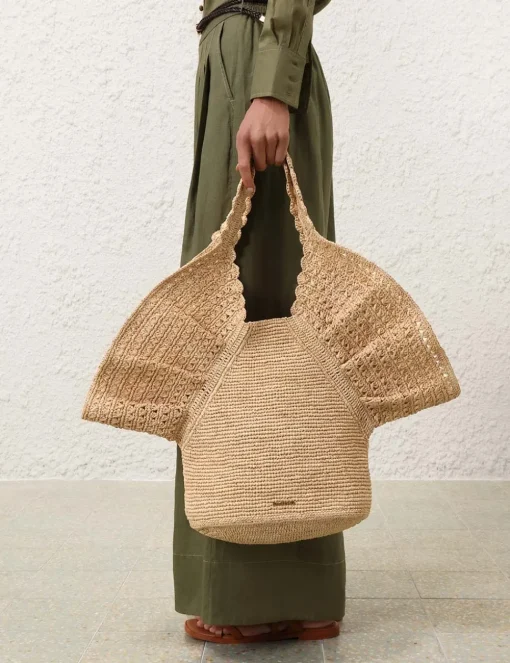 Zimmermann Raffia Tote